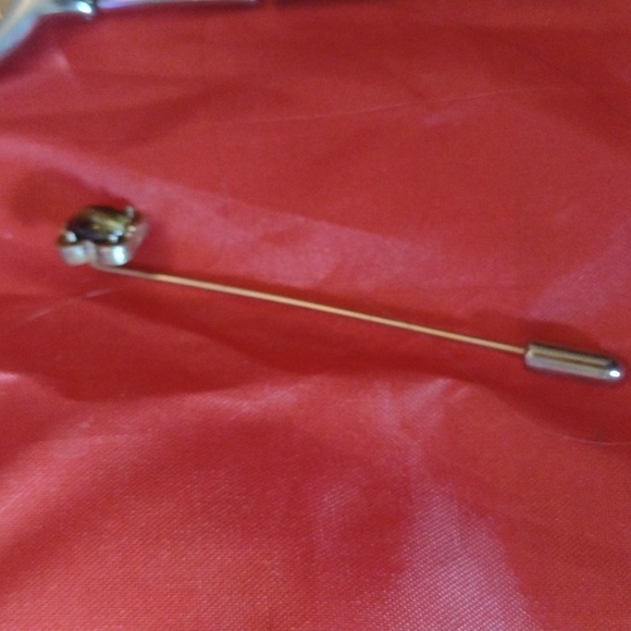 Gruen Embassy Watch+Swank Gold Tie Pin - Picture 3 of 4